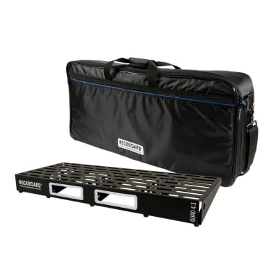 RockBoard DUO 2.2, 2.01' x 5.75 Pedalboard with Touring ABS Case