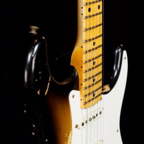 Fender  Custom Shop 1956 Stratocaster Heavy Relic 2013 Sunburst image 17