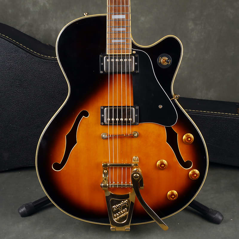 Hohner SE-400 Jazz Guitar - Sunburst w/Hard Case - 2nd Hand