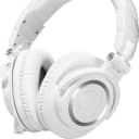 Audio Technica ATH-M50 Studio Monitor Closed-Back Headphones White
