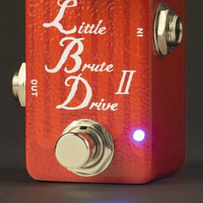 E.W.S. LBD-2 Little Brute Drive II British Voiced Overdrive Distortion pedal. Made in Japan. New! image 2