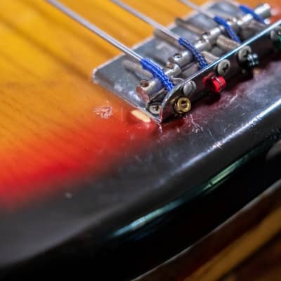 Fender Precision Bass Fretless with Maple Fingerboard 1970 - 1983 Sunburst image 21