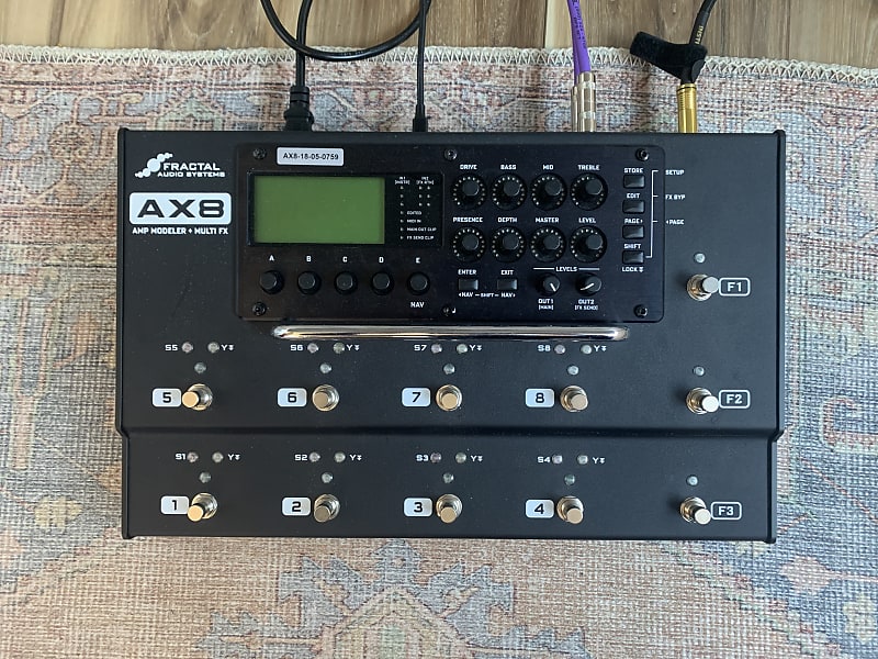 Fractal Audio AX8 Amp Modeler/Multi-FX Processor | Reverb