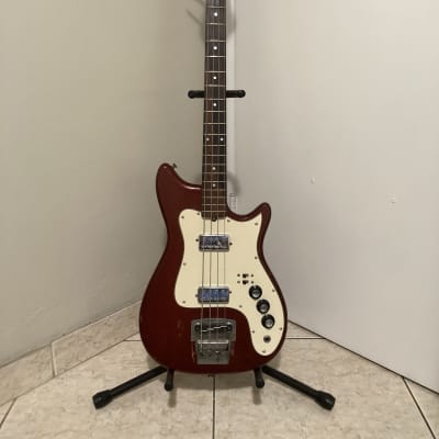 Kapa Continental Bass 1960s - Translucent Red image 2