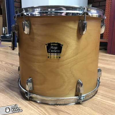 Yamaha Stage Custom Standard 4-Piece Drum Set Shells Natural w/ Tom Mounts 4pc image 12
