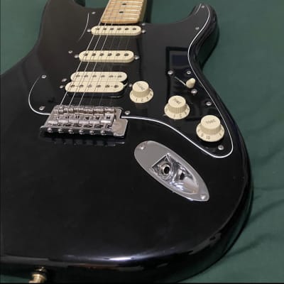 Fender American Performer Stratocaster HSS - Black - Maple Fretboard - w/ Roadrunner Hardshell for sale