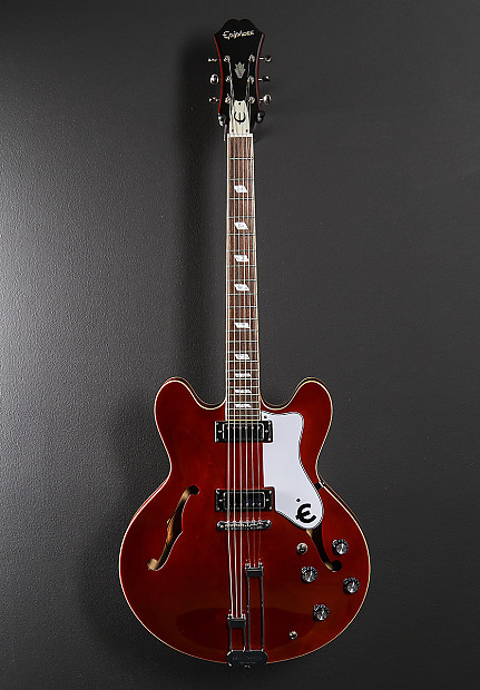 流行に  2006 Riviera Epiphone Cherry Reverb | ギター