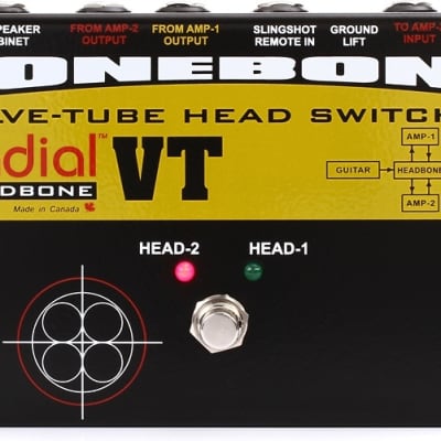 Radial Headbone VT Tube Amp Head Switcher Pedal image 1