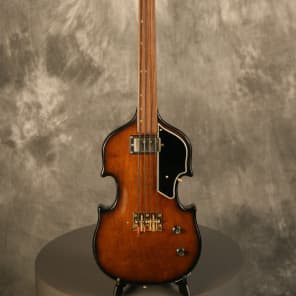 Univox 'Lectra U1970F Fretless Bass 1970's image 2