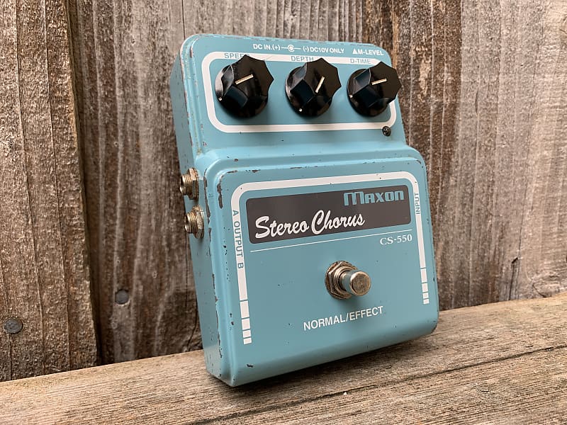 Maxon CS-550 Stereo Chorus Made In Japan Vintage | Reverb