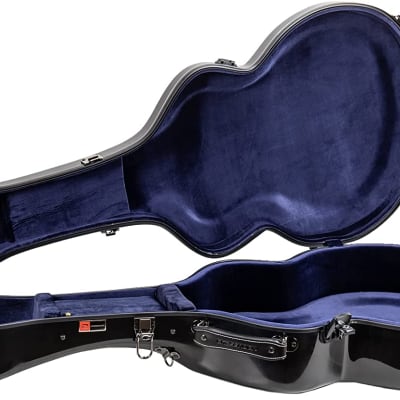 Crossrock Acoustic Super Jumbo Guitar Hard Case fits Gibson SJ-200 & 12 strings Style Super Jumbo image 5