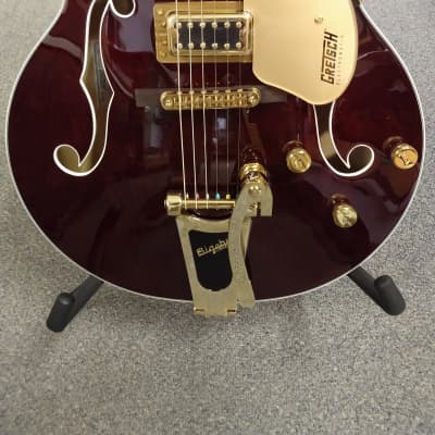 New Gretsch G5422TG Electromatic Hollow Body Electric Guitar with Bigsby and Gold Hardware - Walnut Stain image 3