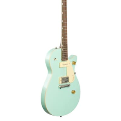 Gretsch G2215P90 Streamliner Junior Jet Club Mint Metallic image 8