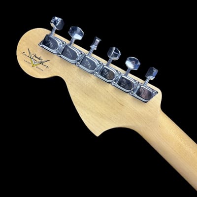 Mint Fender Custom Shop Limited Edition 1968 Stratocaster Relic Aged Black w/case image 10