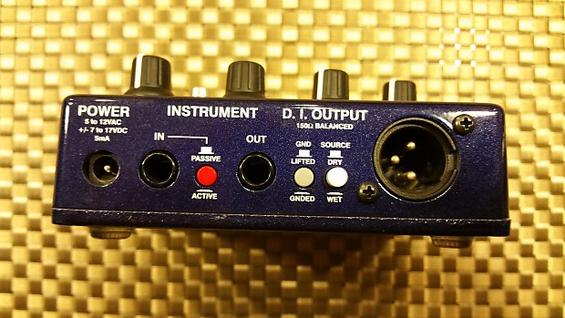 Aphex Bass Xciter Big Bottom Aural Exciter & D.I. Model 1402