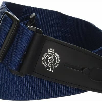Lock-It Straps 2" Pacific Blue Poly Strap, Locking Ends image 2