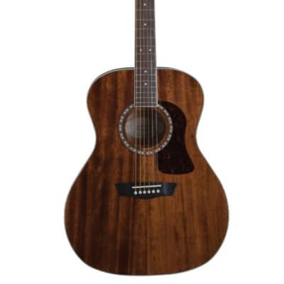 Washburn G12S Heritage 10 Series Grand Auditorium Acoustic Guitar. Natural Item ID: HG12S-O-U image 3