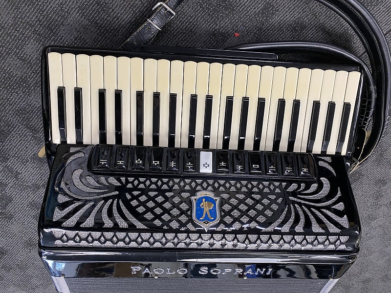 Paolo Soprani 120 Bass Accordion w/ Musette and Cassotto