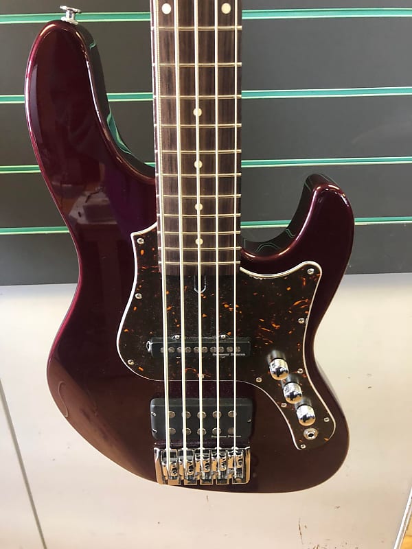 FGN Mighty Jazz JMJ52ALR Azuki Metallic 2021 Bass Guitar