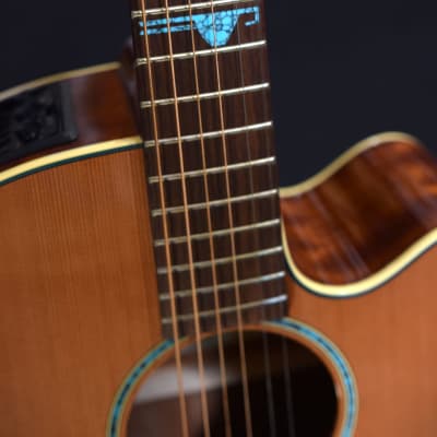 Takamine TSF40C Natural Gloss NEX Acoustic-Electric Guitar-SN0989-PLEK'd-Aeris Packaging image 8