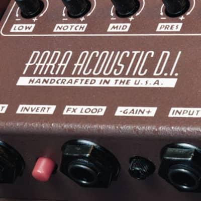 LR Baggs LRB-PARA-DI Para DI Acoustic Direct Box & Preamp with 5-Band EQ image 2