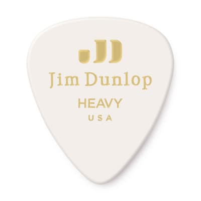 Dunlop 483R#01 White Classic - Heavy image 3