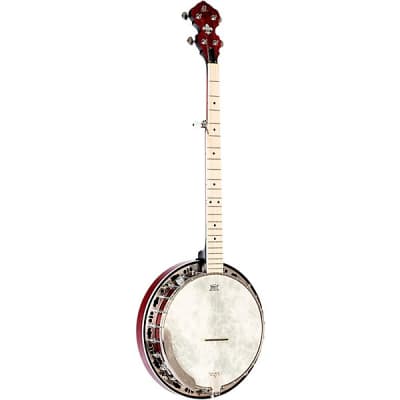 Ortega Falcon Series 5-String Quilted Maple Resonator Acoustic-Electric Banjo w/ Bag for sale