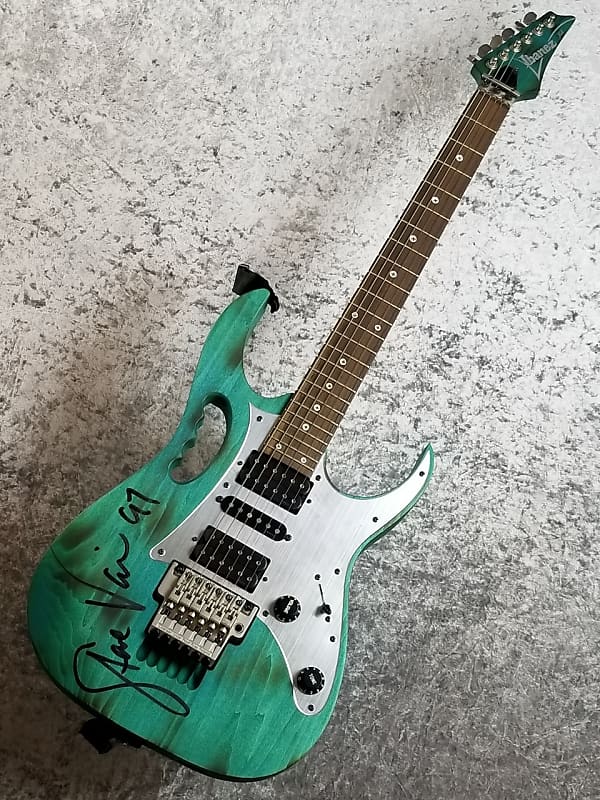 Ibanez JEM7 BSB Steve Vai Signature アイバニ 1996 Ibanez JEM7-BSB Steve Vai Signature Burnt Stained Blue