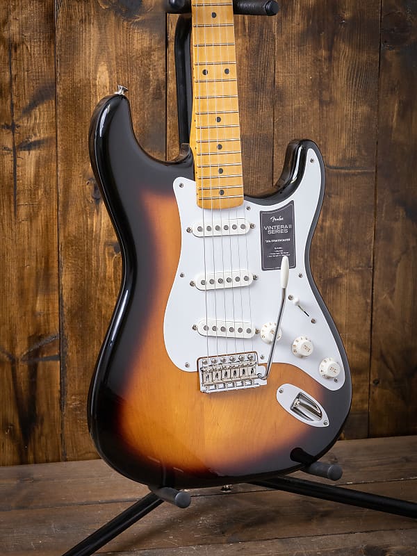 Mint Fender Vintera II '50s Stratocaster, Maple Fingerboard - 2-Color Sunburst image 1