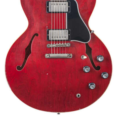 Gibson 1961 ES-335 Reissue - Murphy Lab Cherry Heavy Aged image 3