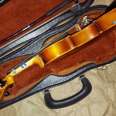 Suzuki Etude Knilling 220 size 1/16 violin, Japan, Very Good Condition, w Case & Bow image 7