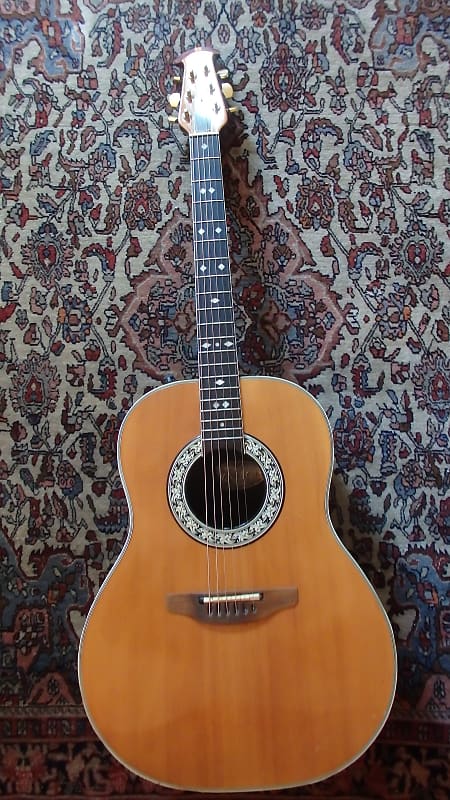 Ovation 1617 -4 Legend 70s Natural Made In America (Original Case and  Manual)