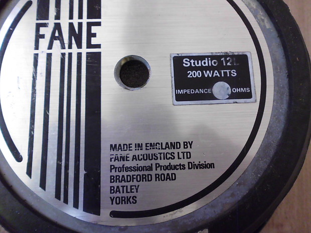 Fane deals studio 12b