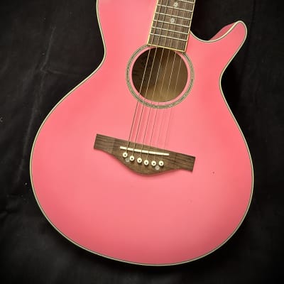 Daisy Rock Acoustic Single Cut - Pink image 5