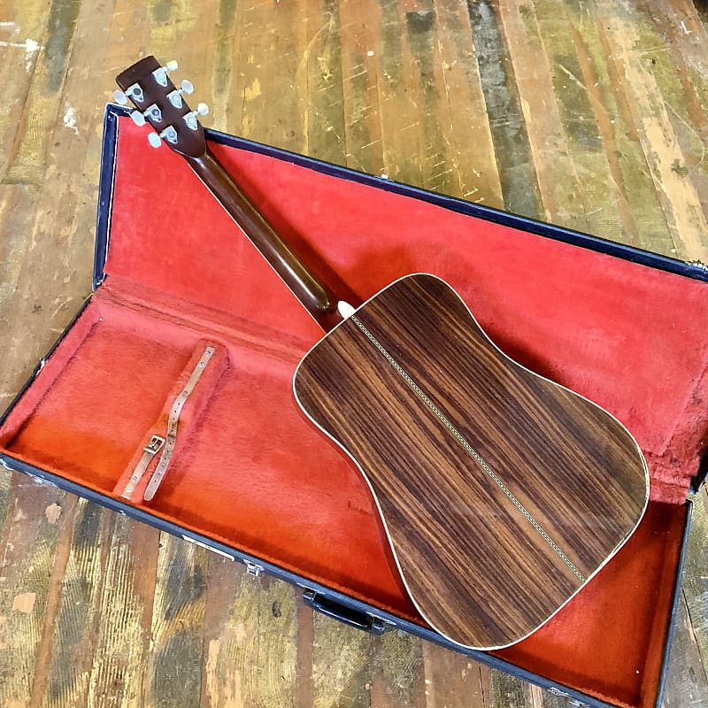 Morris WS-30E acoustic guitar c 1970's Rosewood original