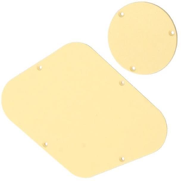 Les Paul Back Plate & Switch Cover Set-Cream image 1