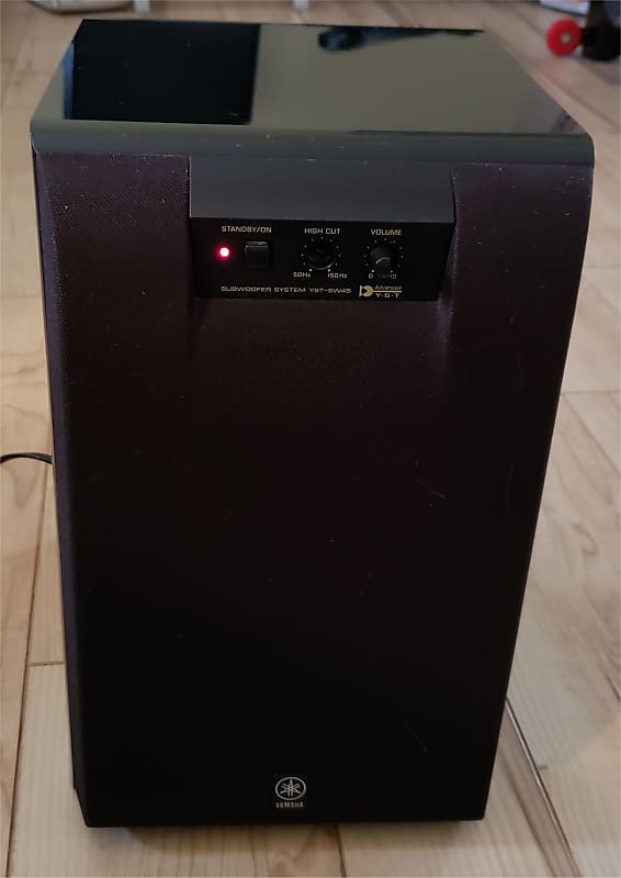 Yamaha YST-SW45 Compact 8 Inch 75 Watt Powered Subwoofer