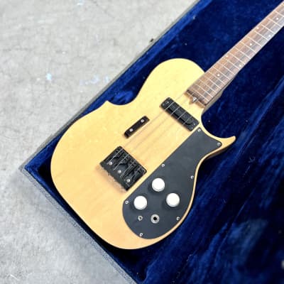 Carvin Short scale Bass Guitar Blonde original vintage 1959 USA prototype 25” #7 BG 7 image 5