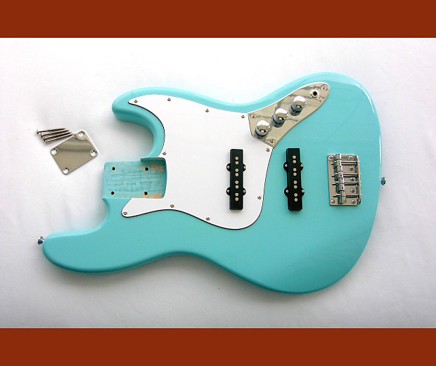Loaded jazz bass body top