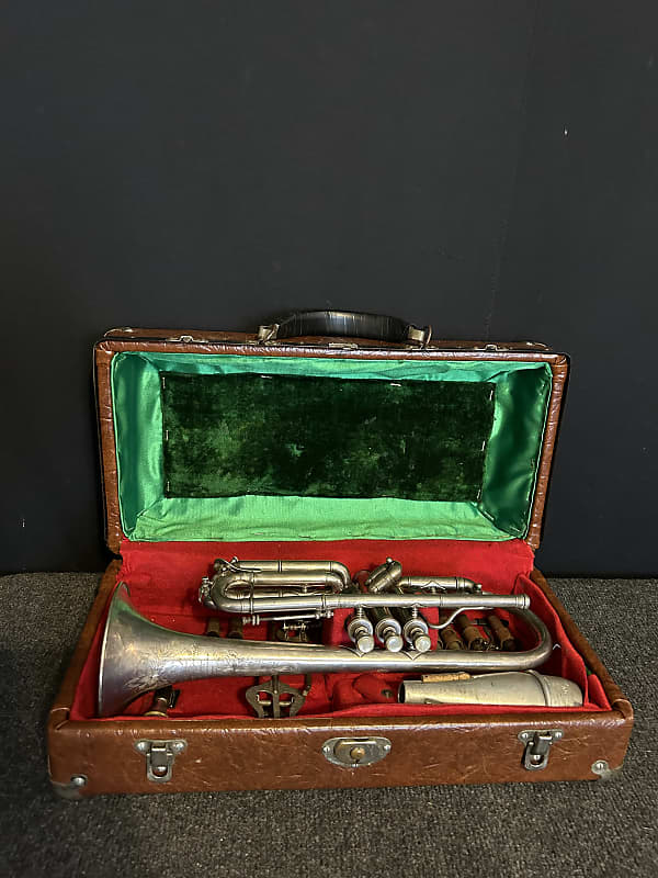 Frank Holton Antique New Proportion 1900s w/ Case And Reverb