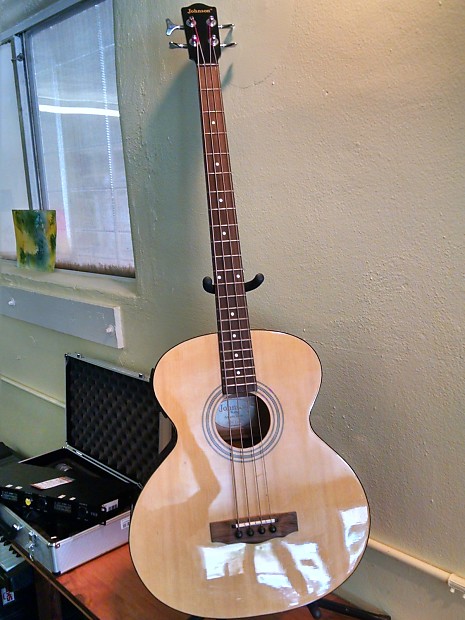 Johnson acoustic electric bass new arrivals