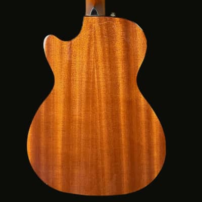 Fender CB-60SCE Classic Design Acoustic Bass in Natural image 6