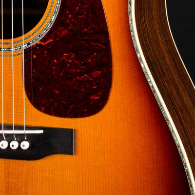 Collings D-42A T Sunburst Torrefied Adirondack Spruce and Indian Rosewood Traditional Custom NEW image 9