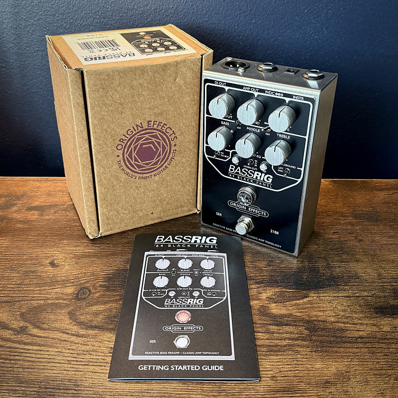 Origin Effects BASSRIG '64 Black Panel