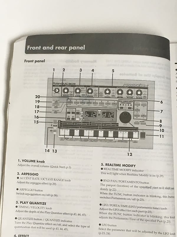 Roland MC-303 Groovebox 1990 - 1998