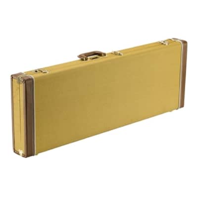 Fender Classic Series Wood Case for Statocaster/Telecaster (Tweed) image 1