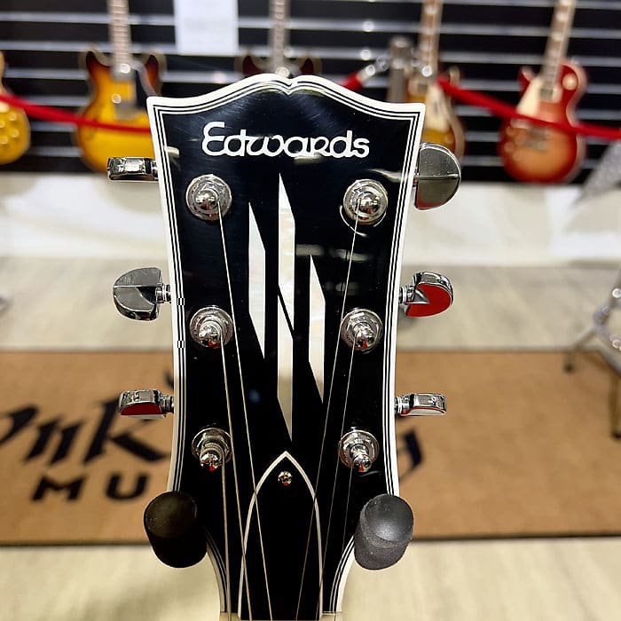 ESP Edwards E-LP-130CD JS Black Electric Guitar | Reverb