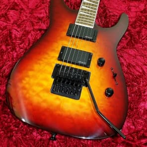Jackson SLX Soloist 2012 Sunburst Quilt Top Neck Through EMG