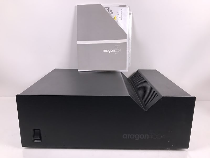 Aragon 4004 Mondial Designs 200 Watts x 2 Power Amplifier image 1