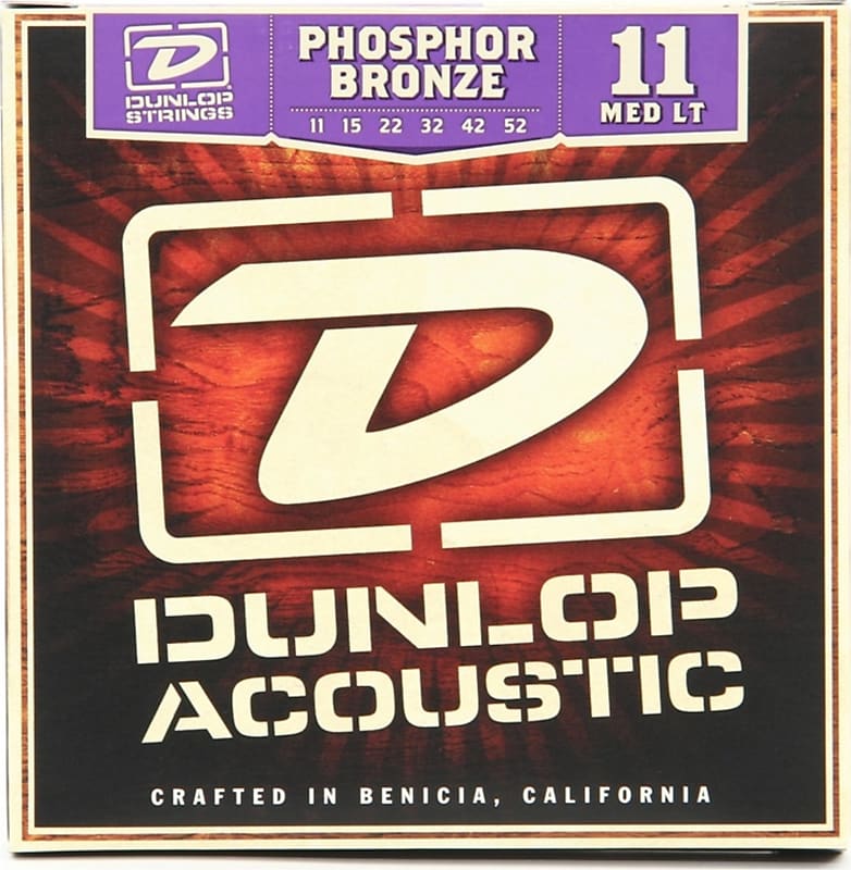 Dunlop DAP1152 Phosphor Bronze Acoustic String Bundle - 11-52 image 1